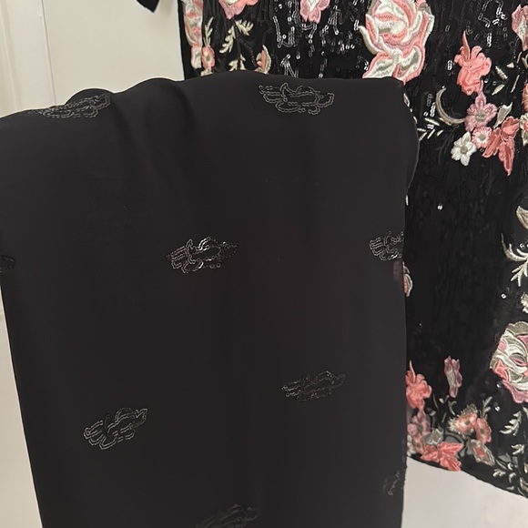 Fancy black kameez shalwar - Picture 5 of 7